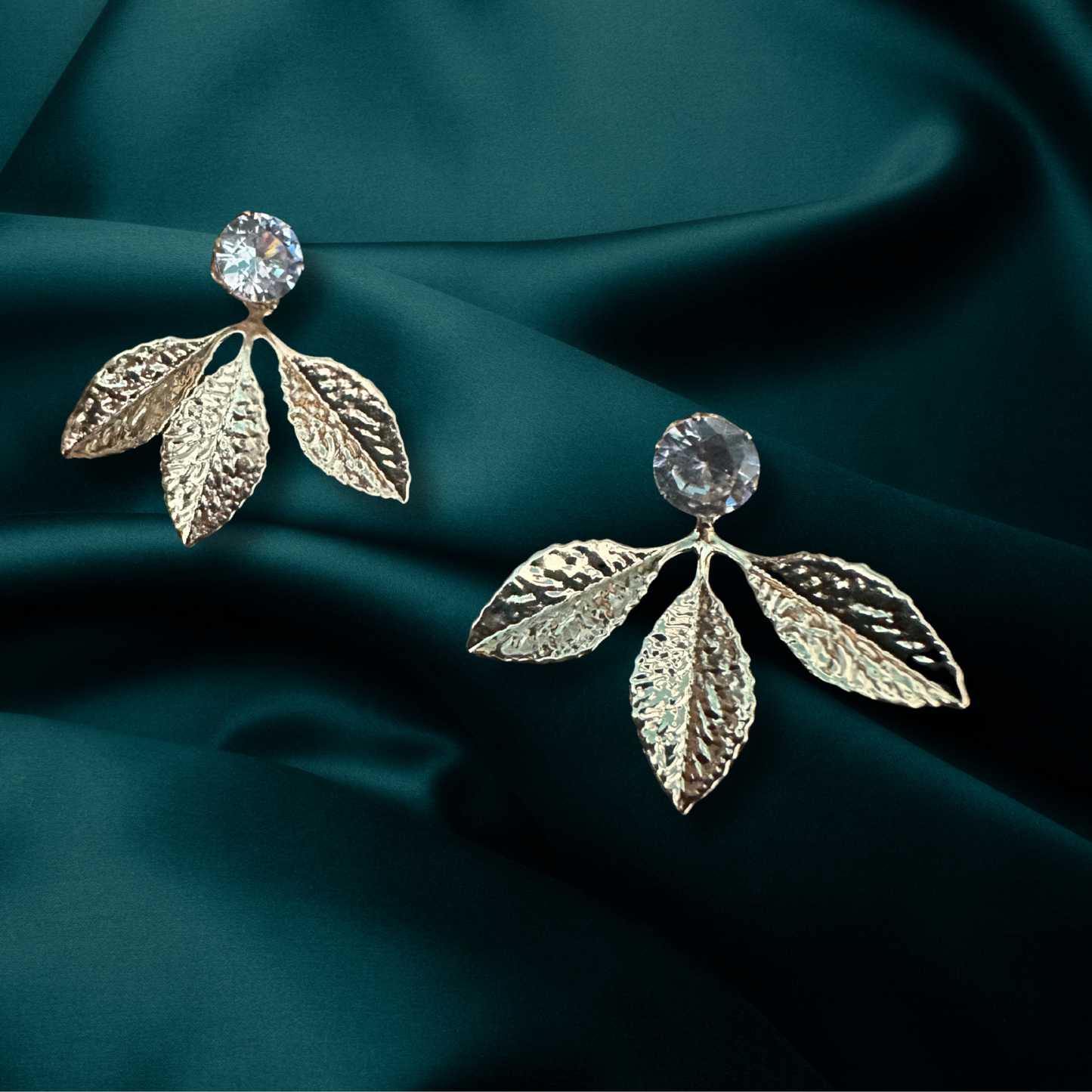 Leaf Cluster Earrings