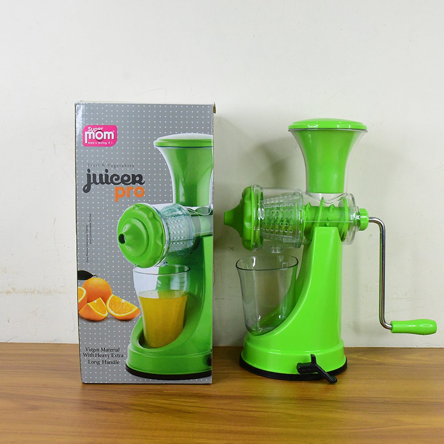Supermom Manual Hand Press Fruit Vegetable Juicer Pro