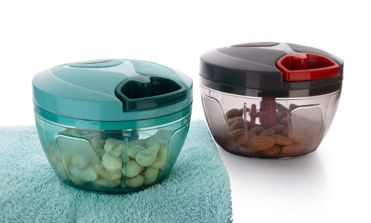 Compact  Food Chopper - Powerful Hand Held Vegetable Chopperblender