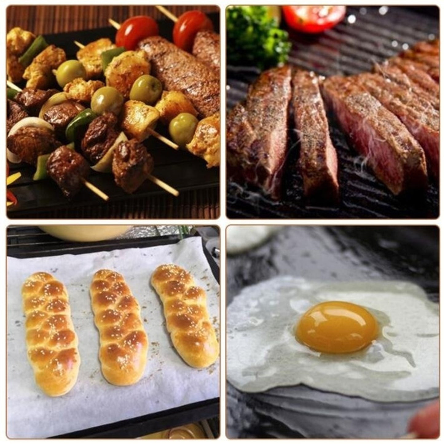 2-in-1 Silicone Spatula &amp; Big Pastry Brush Set – Heat-Resistant Bakeware Combo