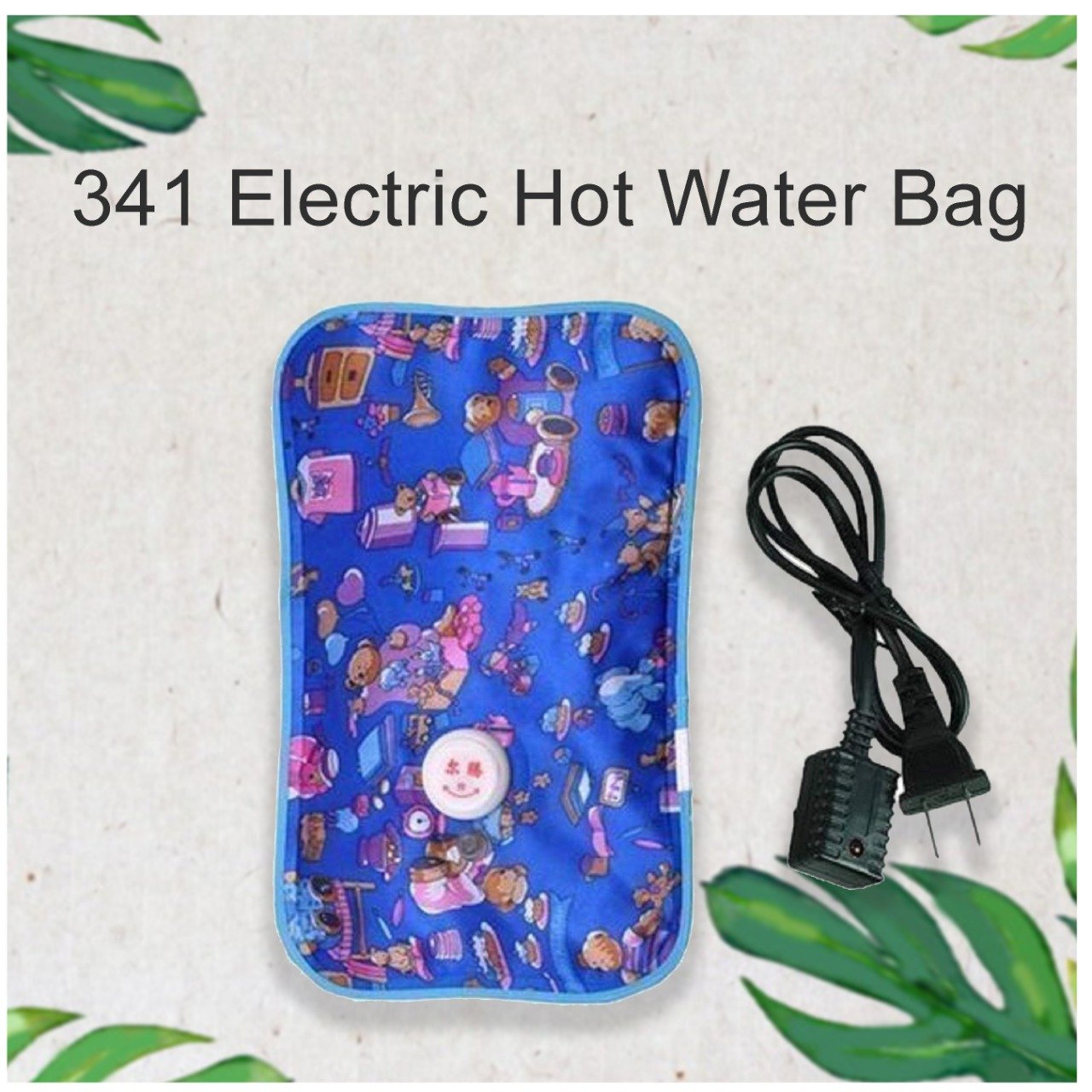 Electric Pain Relief Hot Water Bag (Rechargeable, Pre-Filled Gel)