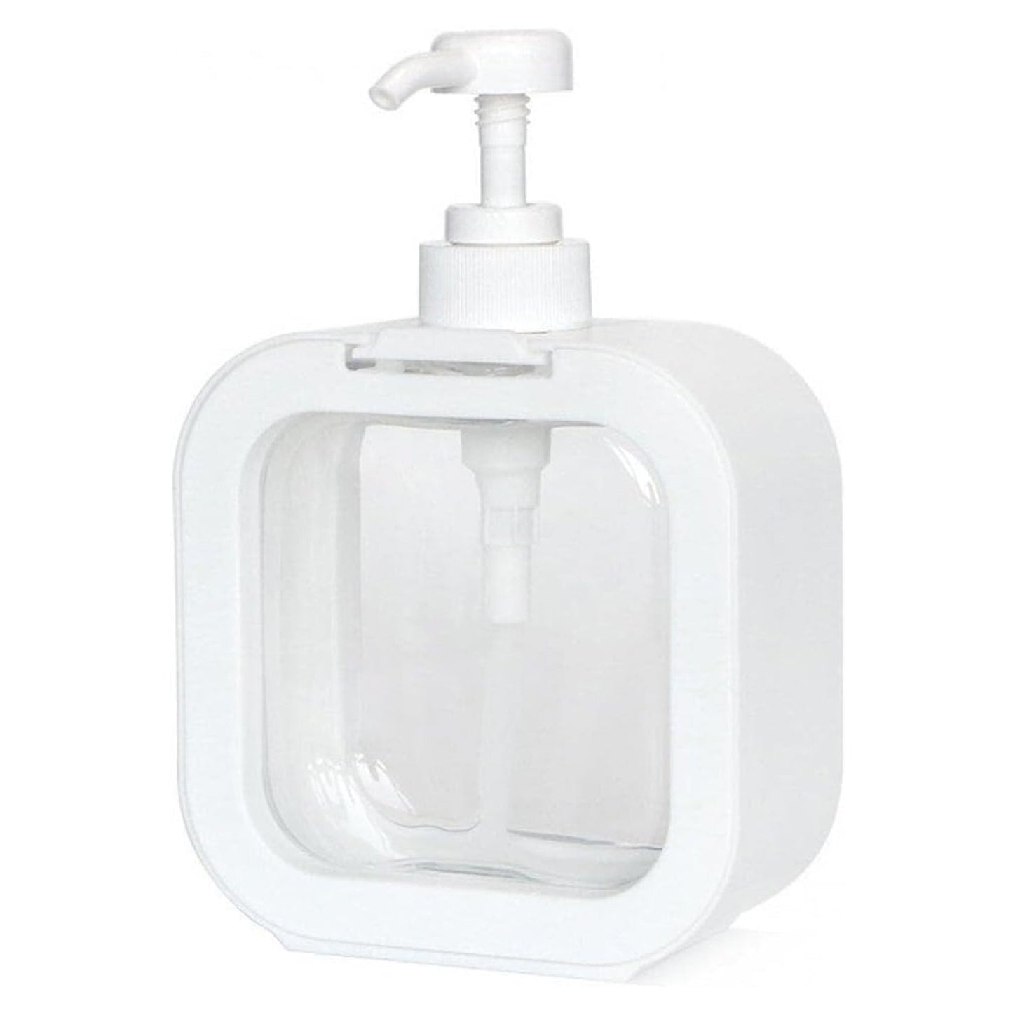 Snap Sink Dispenser Plastic Clear Empty Pump Bottle